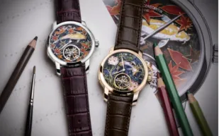 مجموعة La Musique du Temps.. ساعات Les Cabinotiers Minute repeater tourbillon – Four seasons