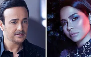 شيرين تقبل وتحتضن صابر الرباعي بعدما أغضبته (فيديو)