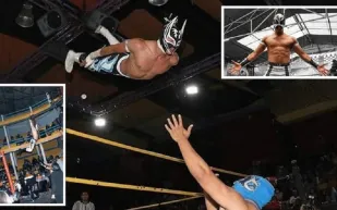 شاهد| بالضربة القاضية.. وفاة مصارع أثناء نزال على الهواء مباشرة