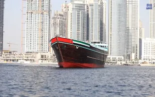 فيديو| باخرة إماراتية تحطم الرقم القياسي في غينيس