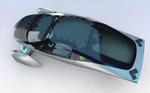 سيارة Aptera.. تعمل بالطاقة الشمسية والكهربائية ولا تحتاج إلى إعادة شحن