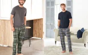 أفضل بيجامات رجالي كاروهات بالصور