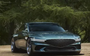 مليئة بالرفاهية.. لقطات مثيرة للسيارة «جينيسيس إكس» الفاخرة 