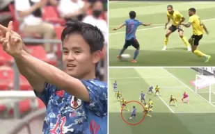 تسديدة نارية تجاوزت أقدام 4 لاعبين لتعانق الشباك! (فيديو)