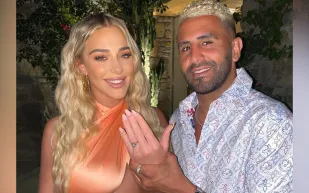 كم بلغ ثمن خاتم خطوبة رياض محرز و عروسته عارضة الأزياء؟