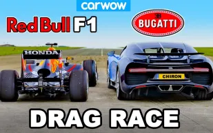 سباق ناري بين شيرون الخارقة وبطلة العالم في الفورمولا1 فمن المنتصر؟ (فيديو)