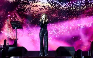 نانسي عجرم تشكر السعوديين على استقبالها في الرياض