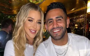  حفل خطوبة رياض محرز وعارضة الأزياء تايلور وارد (فيديو)