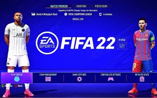 تصنيف ميسي وكريستيانو وصلاح في لعبة "فيفا 22".. وموعد طرحها 