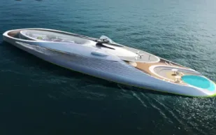 يخت عملاق يحدث نقلة نوعية في حياة المليارديرات