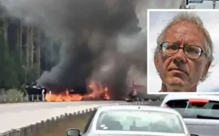 مصرع الرسام السويدي صاحب الرسوم المسيئة للرسول حرقًا في سيارته 