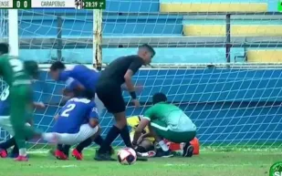 أمطار الرصاص تنهال على لاعبي الدوري البرازيلي (فيديو)