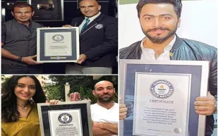 مشاهير عرب سطروا أسماءهم في موسوعة غينيس.. تعرف إليهم
