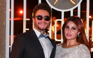 هل الخيانة سبب طلاق أحمد الفيشاوي وندى الكامل؟