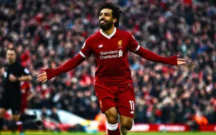 «فيفا» يحتفي بأجمل أهداف محمد صلاح (فيديو)