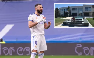 السطو على منزل كريم بنزيما خلال مباراة ريال مدريد وإلتشيه (صور) 