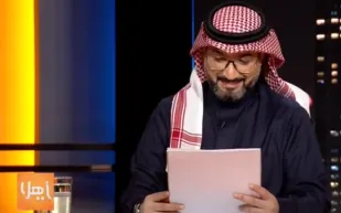 رسامة سعودية كفيفة ترسم إعلاميًّا على الهواء مباشرة (فيديو)