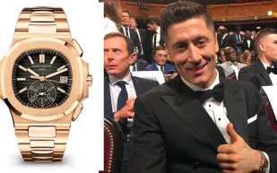 ما نوع وثمن الساعة التي يرتديها روبرت ليفاندوفيسكي؟ 