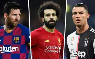 ميسي وليفاندوفسكي ورونالدو يخذلون محمد صلاح في حفل The Best