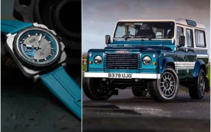 RNR Arkonik ساعة مصنوعة من باب لاند روفر (صور)