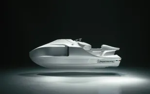 «MM01» طائرة تزلج كهربائية فائقة السرعة بلمسات فاخرة