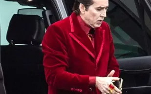 لماذا ظهر «نيكولاس كيدج» بوجه شاحب وأسنان حادة بارزة؟ (صور)