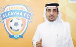  رئيس نادي الفيحاء: تسلم أول كأس في تاريخ النادي من سمو ولي العهد أكبر تشريف