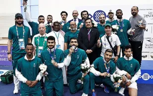 67 ميدالية حصيلة الألعاب السعودية في ختام «خليجية الكويت»