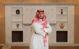 جلسة تصوير خاصة مع رائد الأعمال سلمان السحيباني