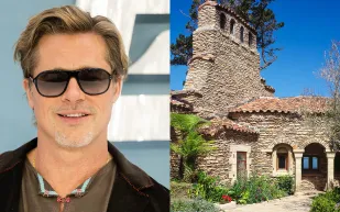 منزل براد بيت الجديد تاريخي عريق بقيمة 40 مليون دولار (فيديو)