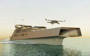 يخت فاخر على شكل سمكة قرش يضم ميزات مدهشة!