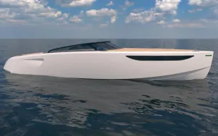 تصميم فاخر ليخت كهربائي جديد صديق للبيئة 