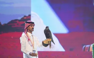  بيع 3 صقور  من سلالة نادرة بـ 88 ألف ريال في مزاد علني بالسعودية