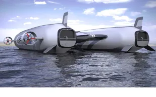 «اليخت الطائر» قد يغير مستقبل السفر الفاخر!