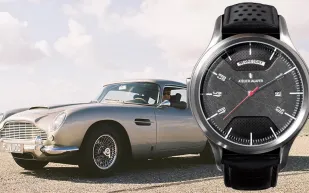سيارة جيمس بوند الكلاسيكية تتحول لساعة يد أنيقة (فيديو)