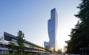  «Dance Of Light».. ناطحة سحاب ملتوية مستوحاة من الشّفق القطبي الرّاقص