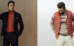 أزياء كوتشينيللي لخريف وشتاء 2022.. لوحة ألوان دافئة