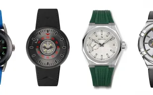 لإطلالة غير تقليدية 4 ساعات بأساور مرنة 