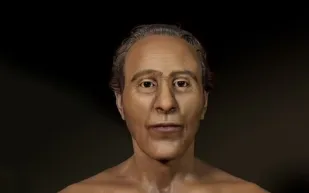 التقنيات الحديثة تتيح رؤية الوجه الوسيم لـ"رمسيس الثاني"