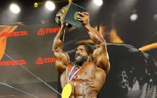 هادي شوبان.. الذئب الفارسي الذي تغلب على بيج رامي في مستر أولمبيا 2022