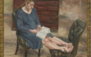 طرح لوحة ابنة "لوسيان فرويد" في مزاد سوثبي مقابل 24 مليون دولار