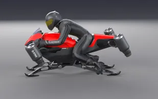 «Speeder» من «Jetpack».. دراجة نارية نفاثة تحلق في السماء قريبًا