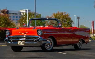 سيارة شيفروليه Bel Air موديل 1957للبيع في مزاد مايكوم