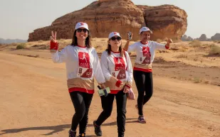 انطلاق سباق "لهيب العلا" بمشاركة 200 عداء