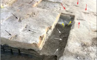 اكتشاف أثر قدم بشرية غريبة الشكل عمرها 21 ألف عام