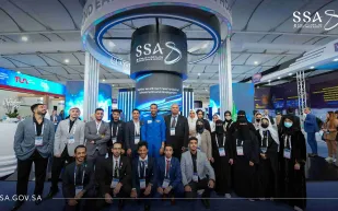 عرض تجربة السعودية الفضائية في المؤتمر الدولي للملاحة