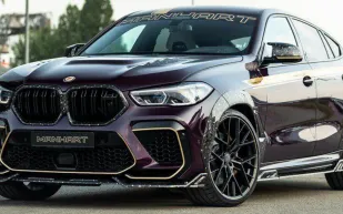 بي إم دبليو X6 M بإصدار ذهبي حصري من تعديل مانهارت