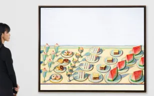 بيع لوحة "Dessert Table" لـ "واين ثيباود" مقابل أكثر من 9.3 مليون دولار