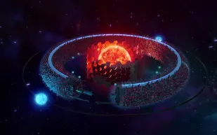 أضخم شمس اصطناعية تشرق قريبًا من الصين