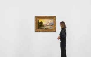 لوحة للغرب الأمريكي من أعمال "توماس موران" للبيع مقابل 1.8 مليون دولار